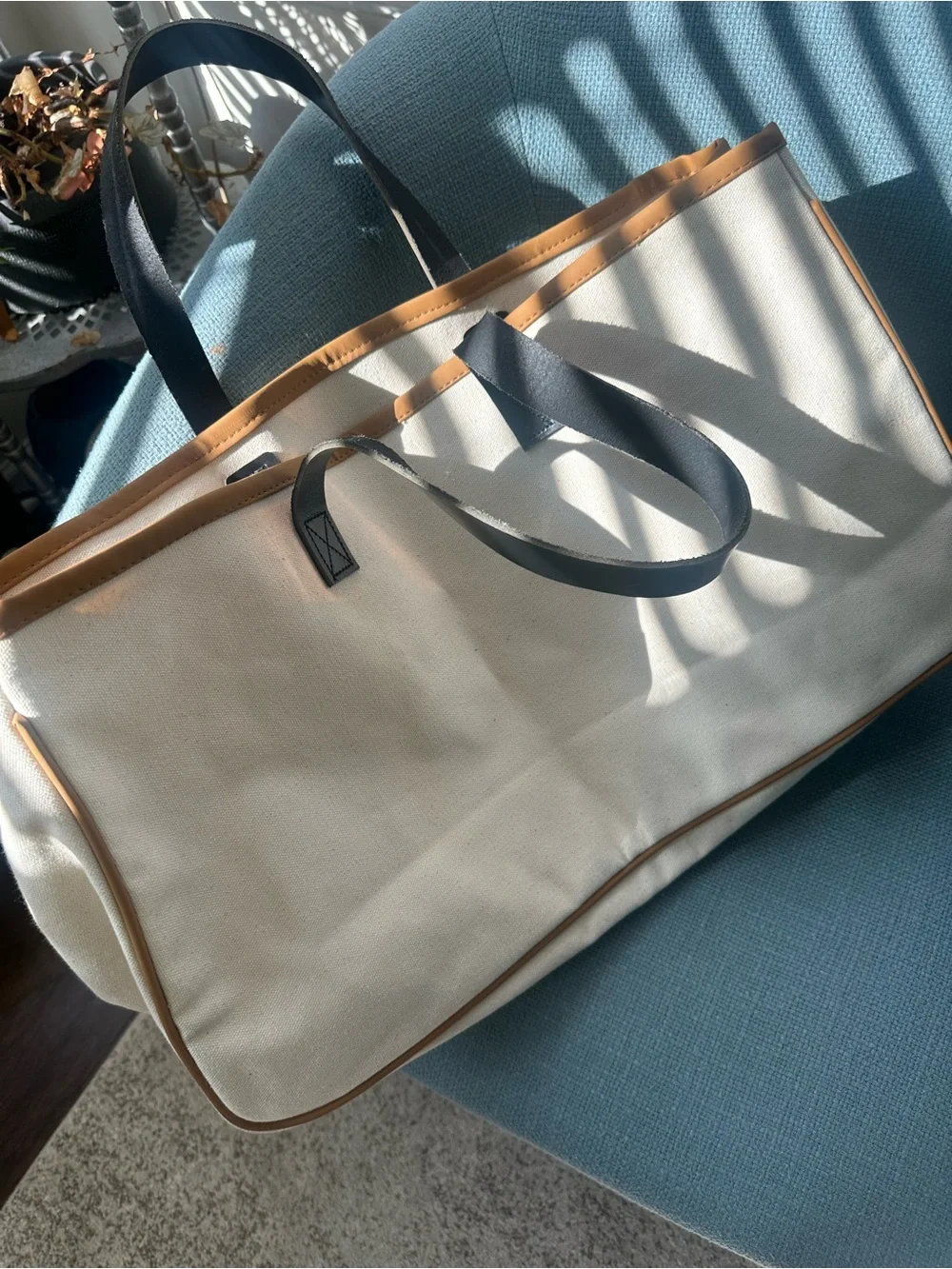 Santa Barbara Canvas Tote - Weekend Vibes (New)